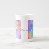 Zonder dat je de regenboogmok van de kinderen  porselein kop (Voorkant)