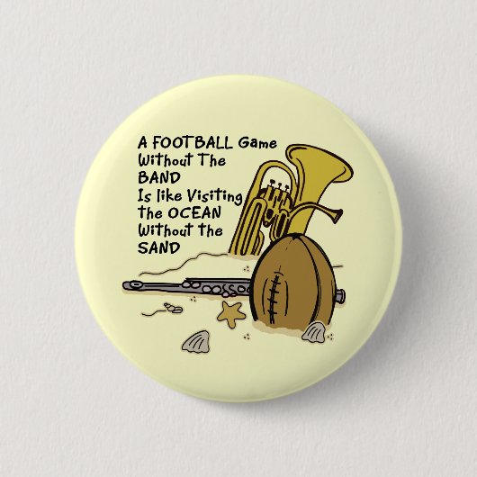 Zonder de band ronde button 5,7 cm (Voorkant)