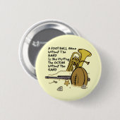 Zonder de band ronde button 5,7 cm (Voorkant /achterkant)