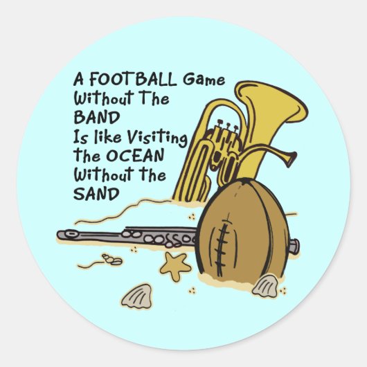 Zonder de band ronde sticker (Voorkant)