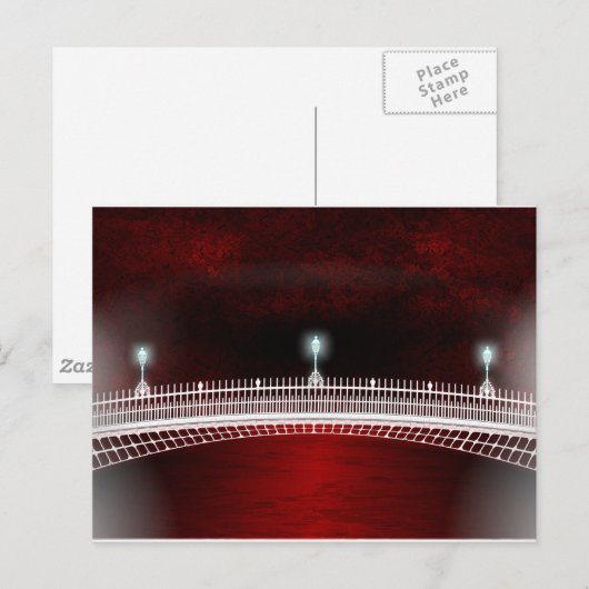 ZONDER DE HAPENNY BRIDGE BRIEFKAART (Voorkant / Achterkant)