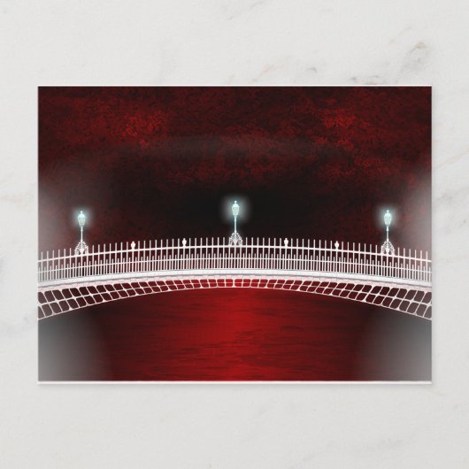 ZONDER DE HAPENNY BRIDGE BRIEFKAART (Voorkant)