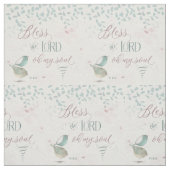 Zonder de Heer - PS 103:1 Stof (Swatch)