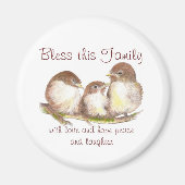 Zonder deze familie, stuitende vogels magneet (Voorkant)