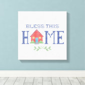 Zonder deze Home Canvas afdrukken (Insitu (Houten vloer))