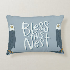 Zonder deze Nest SWFL Eagle Cam Accent Pillow Kussen