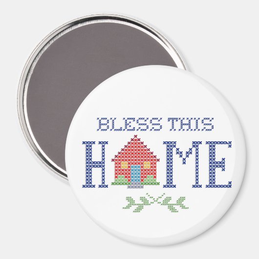 Zonder deze thuismagneet magneet (Voorkant / Achterkant)