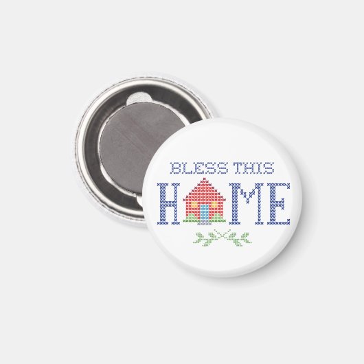 Zonder deze thuismagneet magneet (Voorkant / Achterkant)