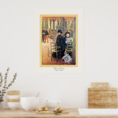 Zonder een dowry ~ James Tissot ~ Fine Art Poster (Keuken)