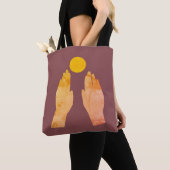 Zonder en zonder zon tote bag (Dichtbij)