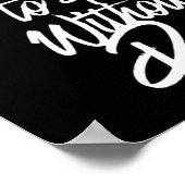 zonder enige reden goed zijn voor mensen poster (Hoek)