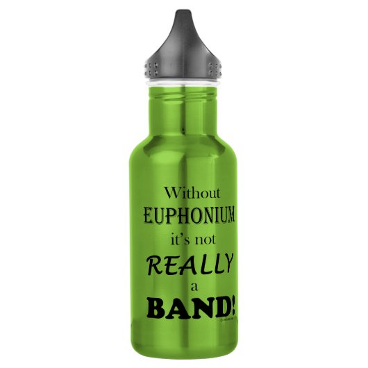 Zonder euphonium - band waterfles  (Links)