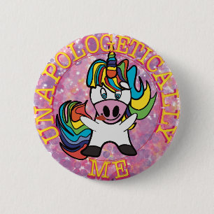 Zonder excuses van mij! ronde button 5,7 cm