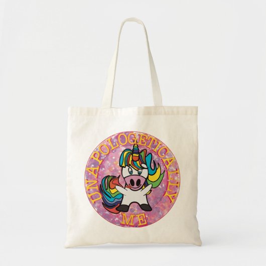 Zonder excuses van mij! tote bag (Voorkant)