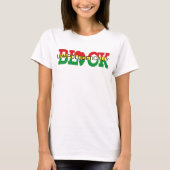 Zonder excuses Zwart T-shirt (Voorkant)