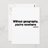 Zonder geografische aanduiding briefkaart (Voorkant / Achterkant)