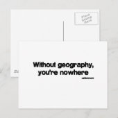 Zonder geografische aanduiding briefkaart (Voorkant / Achterkant)