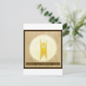 Zonder God Briefkaart (Staand voorkant)