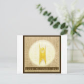 Zonder God Briefkaart (Staand voorkant)