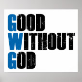 Zonder God Poster (Voorkant)