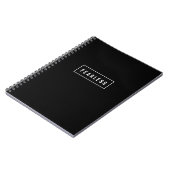 Zonder grenzen - notitieboek (Linkerzijde)