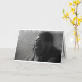 Zonder haar kaart (Gele Bloem)