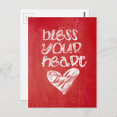 Zonder hart briefkaart (Voorkant / Achterkant)