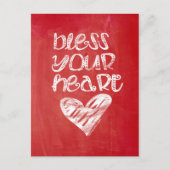 Zonder hart briefkaart (Voorkant)