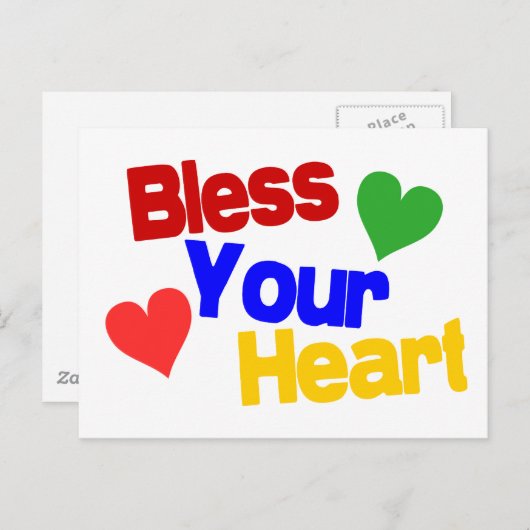 Zonder hart briefkaart (Voorkant / Achterkant)