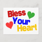 Zonder hart briefkaart (Voorkant)