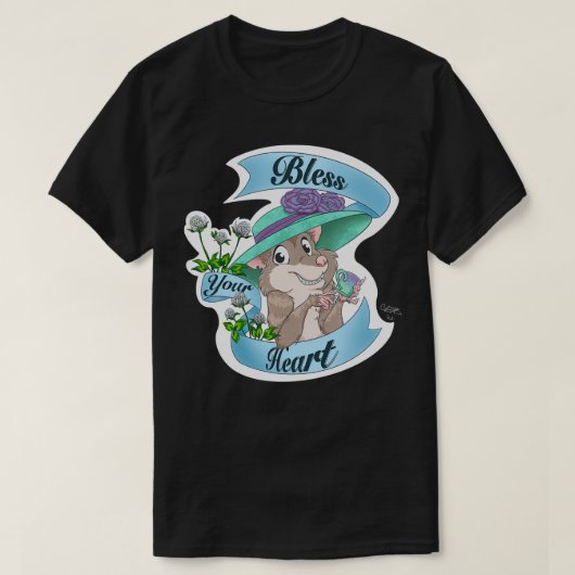 Zonder hart en muis t-shirt (Design voorkant)