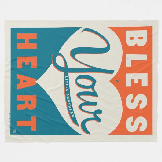 Zonder hart fleece deken (Voorkant (Horizontaal))