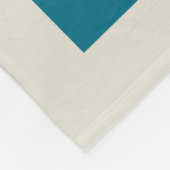 Zonder hart fleece deken (Hoek)