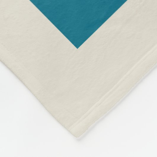 Zonder hart fleece deken (Hoek)