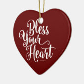 Zonder hart keramisch ornament (Links)