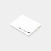 Zonder hart post-it® notes (Schuin)