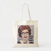 Zonder hart tote bag (Voorkant)