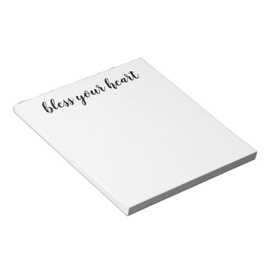 Zonder hart zwart script notitieblok (Schuin)