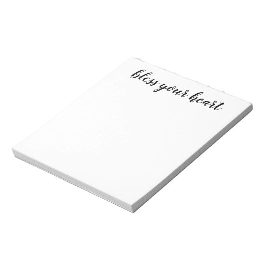 Zonder hart zwart script notitieblok (Linkerzijde)