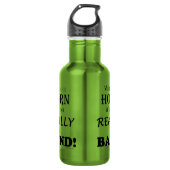Zonder horens - band waterfles  (Voorkant)