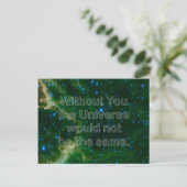 Zonder jou briefkaart (Staand voorkant)