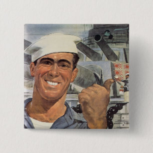 Zonder jou had je het niet kunnen doen. vierkante button 5,1 cm