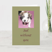 Zonder jou kaart (Voorkant)