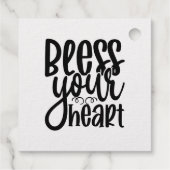 Zonder jouw hart bedankjes labels (Achterkant)