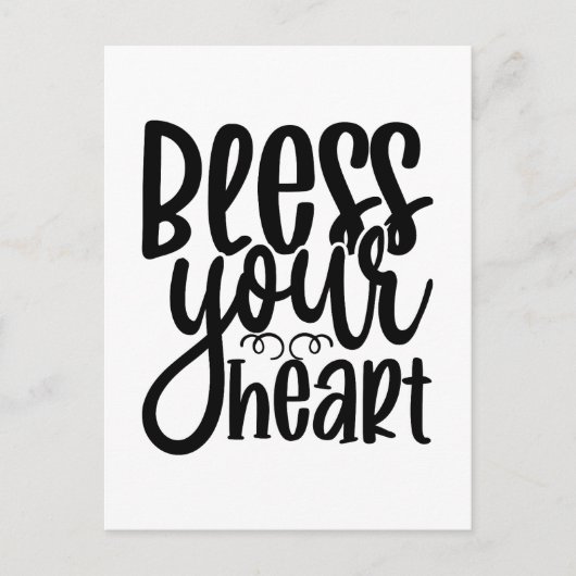 Zonder jouw hart briefkaart (Voorkant)