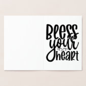 Zonder jouw hart folie kaarten (Binnen)