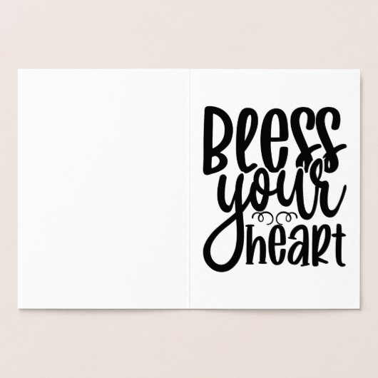 Zonder jouw hart folie kaarten (Binnen)