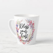 Zonder jouw hart latte mok (Linkerhoek)