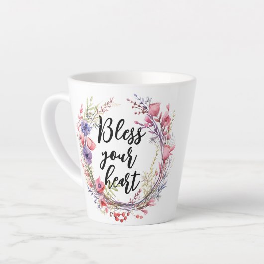 Zonder jouw hart latte mok (Linkerhoek)