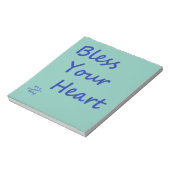 Zonder jouw hart notitieblok (Linkerzijde)